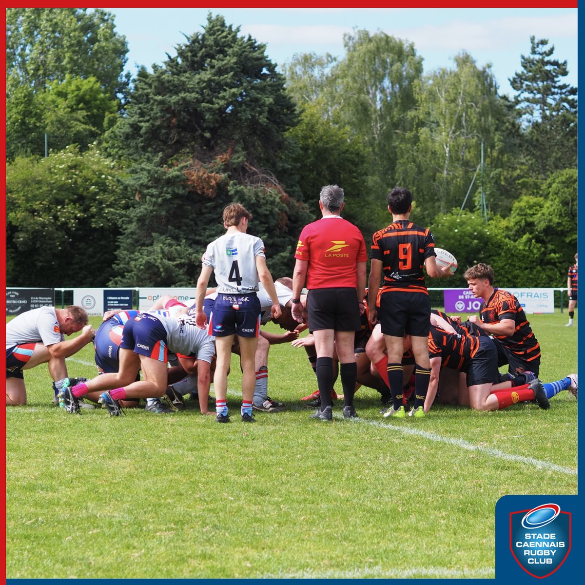 StadeCaennaisRC's tweet photo. Retour en images sur le match d'une sélection des Seniors du SCRC face aux Dutch Barbarians M23. Une rencontre qui se termine sur le score de 41-12 !

Découvrez l'ensemble des rencontres sur notre article en ligne : https://t.co/VhiuRDM146
.
.
#rugby #ffr #caen #DDay #normandie https://t.co/MSdM4XyRfT