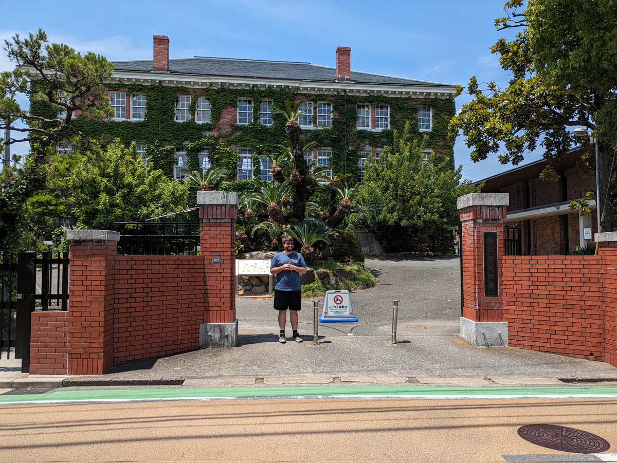 DerekT07's tweet photo. We also toured the museum on campus, which was fascinating to me! If you haven't heard about my personal connection to the school, ask me about it sometime! It was so cool to go through some of that history again. https://t.co/Jn0ol2WyLl