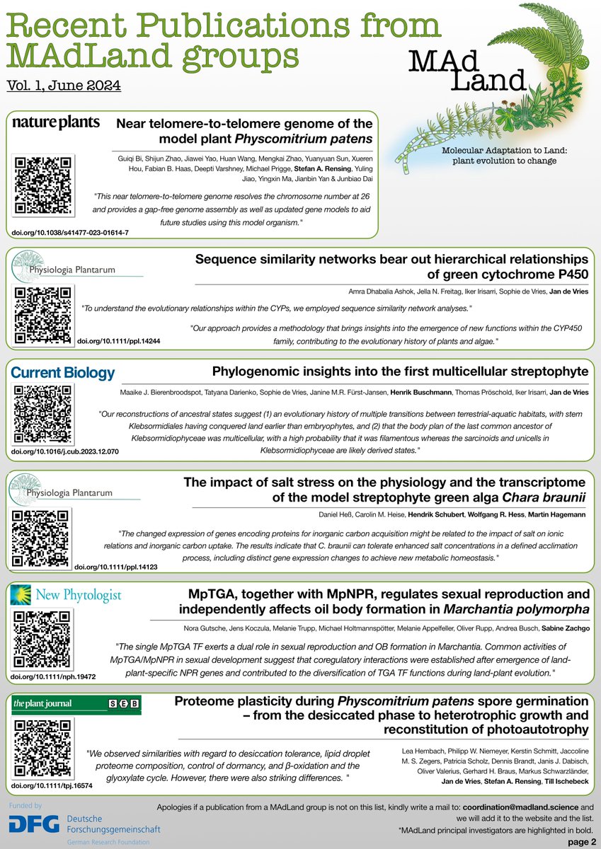 watertoland's tweet photo. 🌿The first volume of recent publications from MAdLand groups is now online.
Enjoy the full-resolution version here:
https://t.co/I246e5UdCU
#plantsci #evolution #algae #plants https://t.co/ne6w74CNDb
