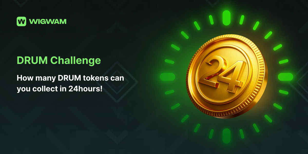 wigwam_app's tweet photo. 🥁🌟Challenge Alert! How many DRUM tokens may you collect in 24 hours🚀?! Share in comments your results🧐 https://t.co/MCk8hEzZHu