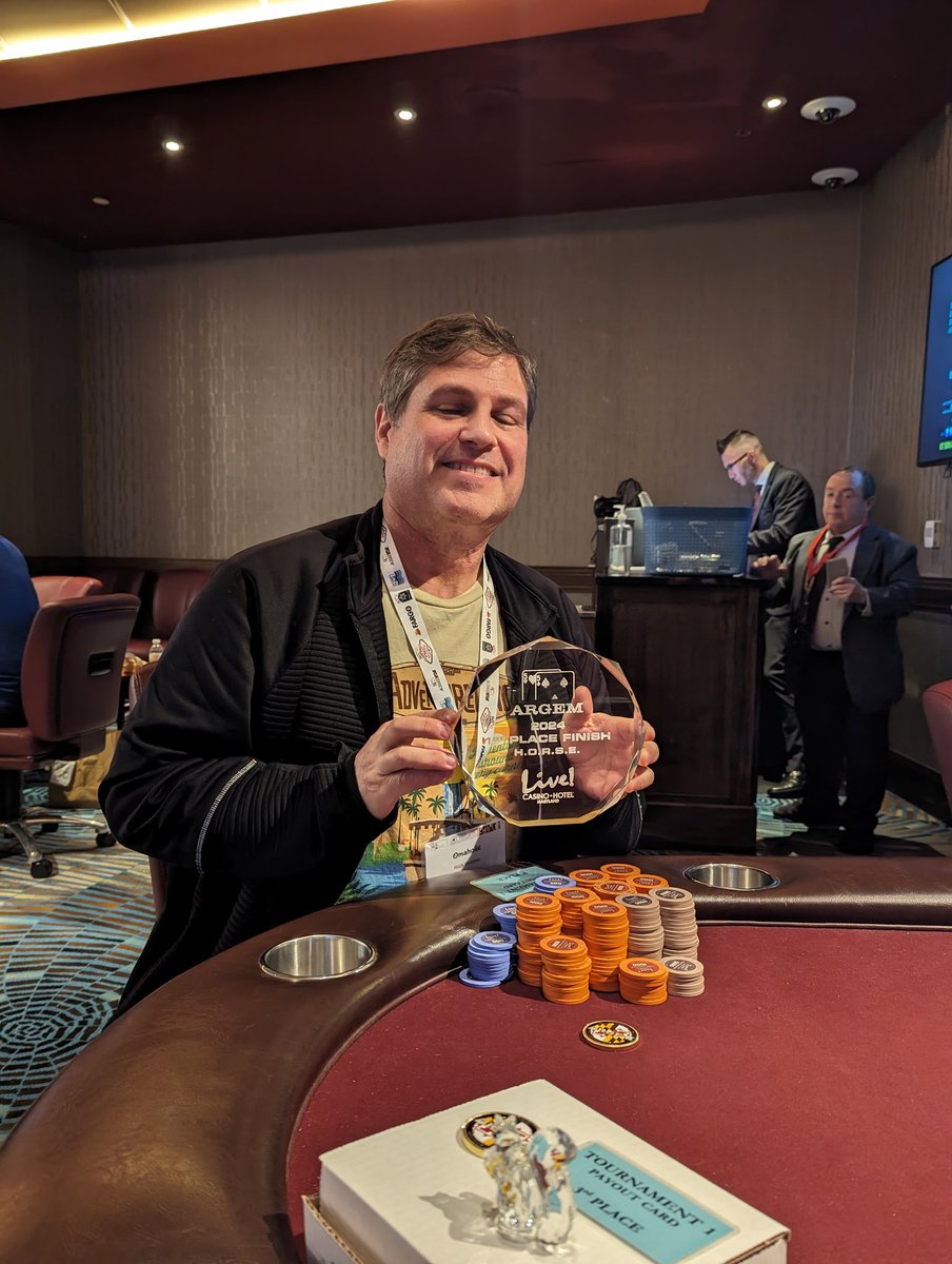 Great_Castles's tweet photo. Thank you, Maryland Live Poker Room, for hosting us for ARGEM this weekend! Everyone had a blast and the tournaments were well run as usual! https://t.co/vW59C8w7Bl