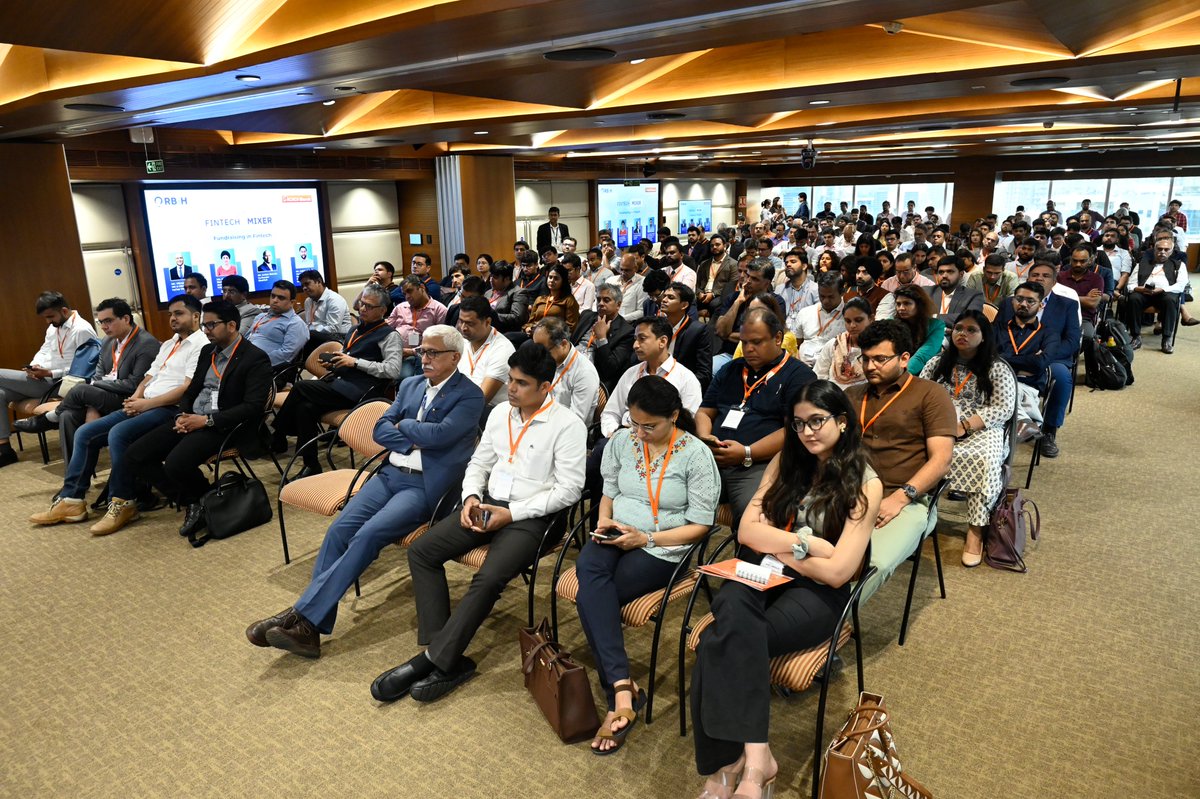 rbinnovationhub's tweet photo. We had a great evening at The Fintech Mixer (TFM): Mumbai! Thanks to the fintech community, panellists, and @ICICIBank for making our 3rd edition a success. We saw exciting pitches on financial inclusion. Stay tuned for the next TFM! #fintech #startups #financialinclusion https://t.co/eLOaIX3SfT