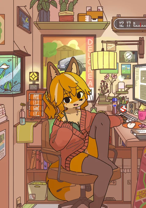 情報量多いイラストは描いてても見てても楽しい!! 