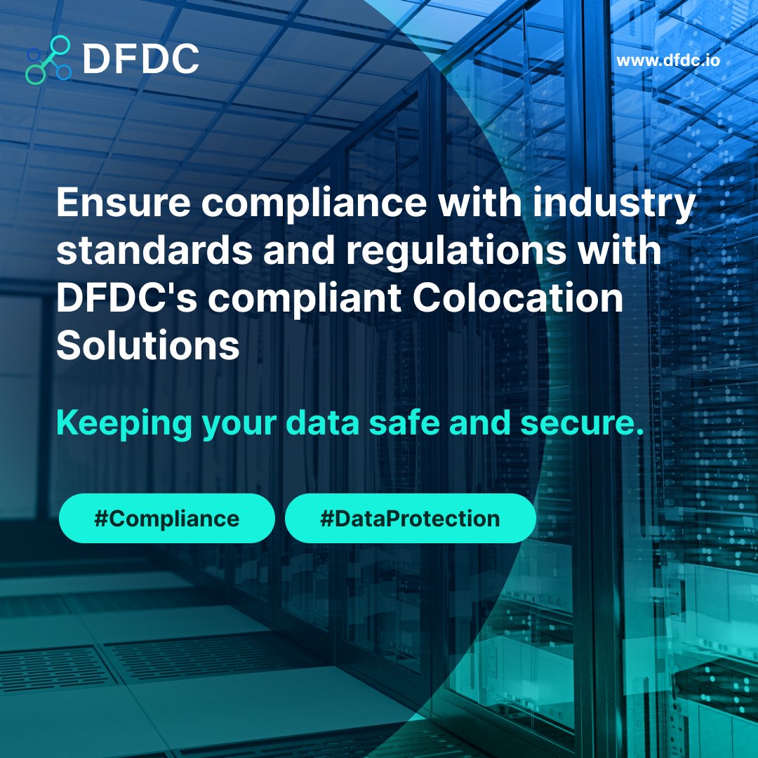 🟣 Ensure your data's safety and security with DFDC's compliant colocation solutions, meeting industry standards and regulations.

🌐 Link:- dfdc.io/services/coloc…

#dfdc #datacenter #Netherlands #Rotterdam #Hague #Denhaag #Utrecht #EU