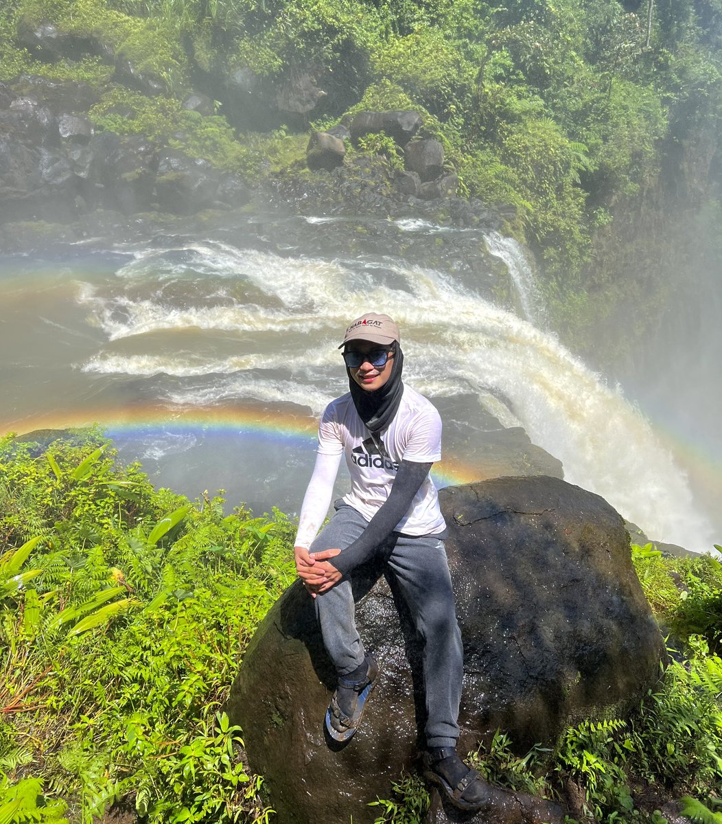 BrixsterGarcia's tweet photo. kaya ra’s beginner haha 🤭 

📍Mindamora Falls: The Second Highest Waterfall in the Philippines 🇵🇭 

#bukidnon #iligan https://t.co/0AHm7FSurN