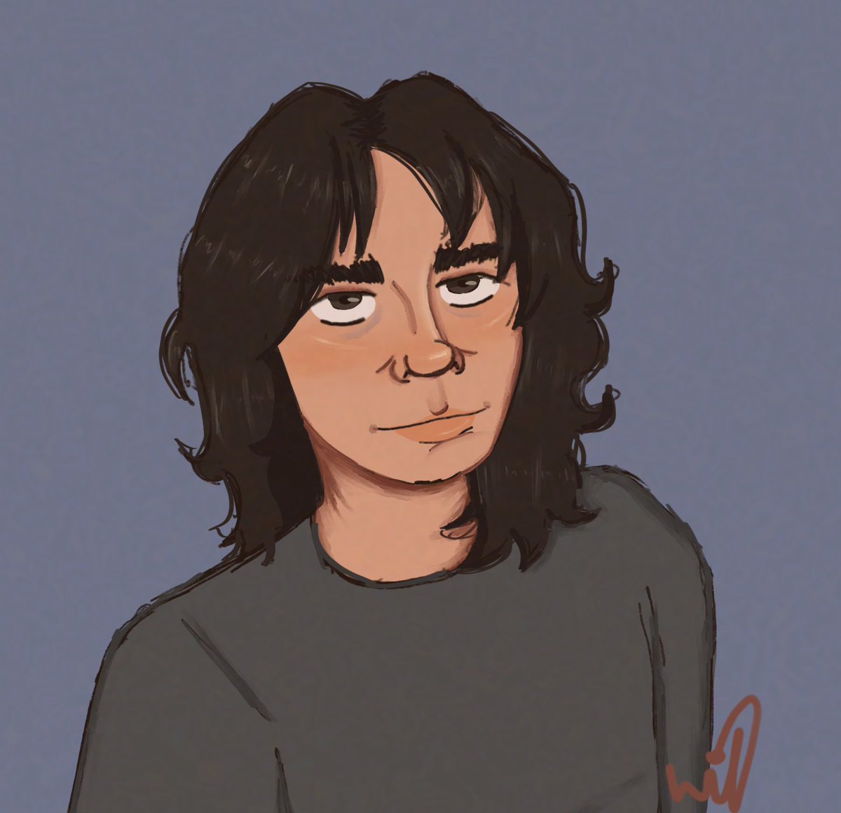 wilARTT_'s tweet photo. I drew Larry again :3 #groupchatpodcast https://t.co/EmEhHe4z9n