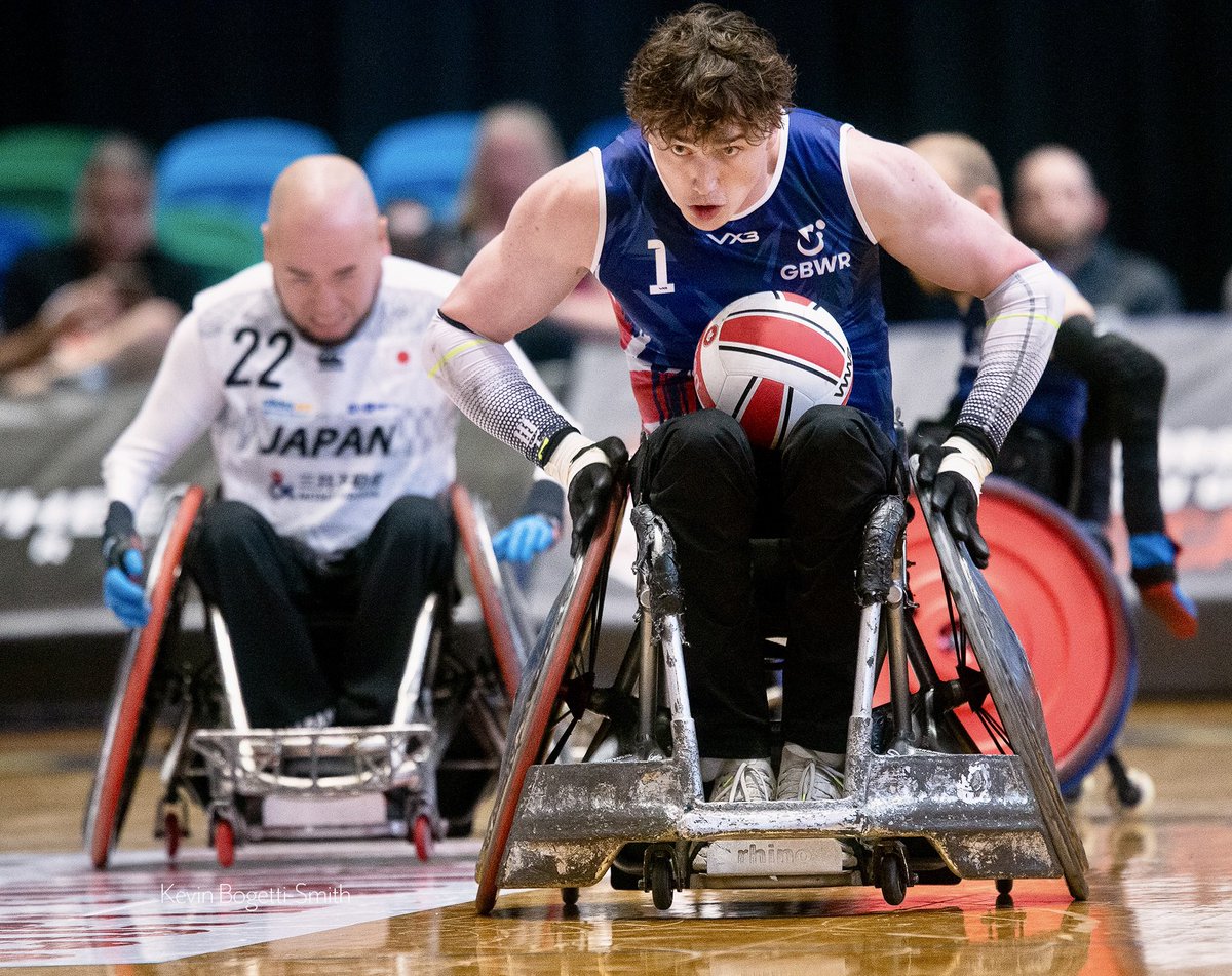 gbwrnews's tweet image. Congratulations Tyler‼️Head coach Paul Shaw presenting Tyler Walker with his GB shirt at the Canada Cup. Tyler has not been in the sport long, but he has made a huge impact. We look forward to watching Tyler progress. 

#NewCap #firstcap #CanadaCup  #WheelchairRugby #GBWR