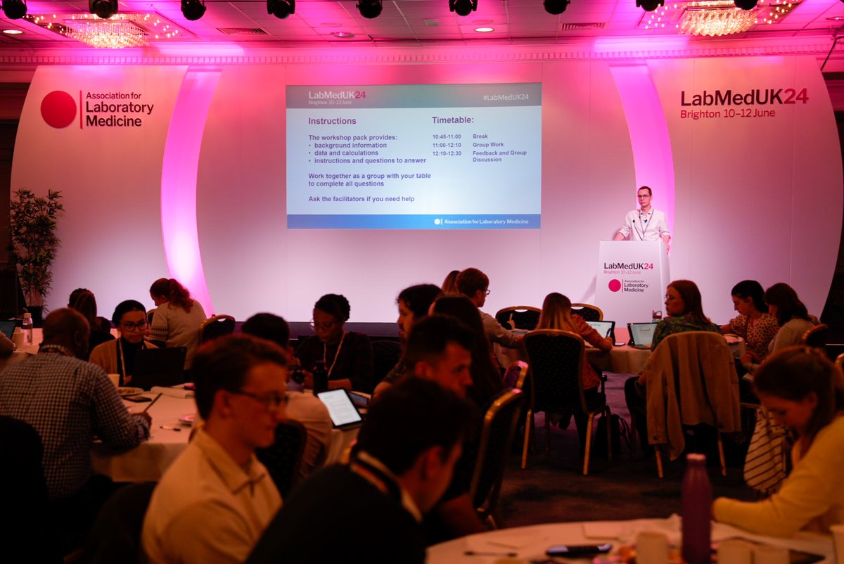 LabMedUK24 has begun! What a great morning already as we kicked off with our Biochemistry and Microbiology Training Day. The joint workshop brought both disciplines together for a fun session.

#labmeduk24 #labmed