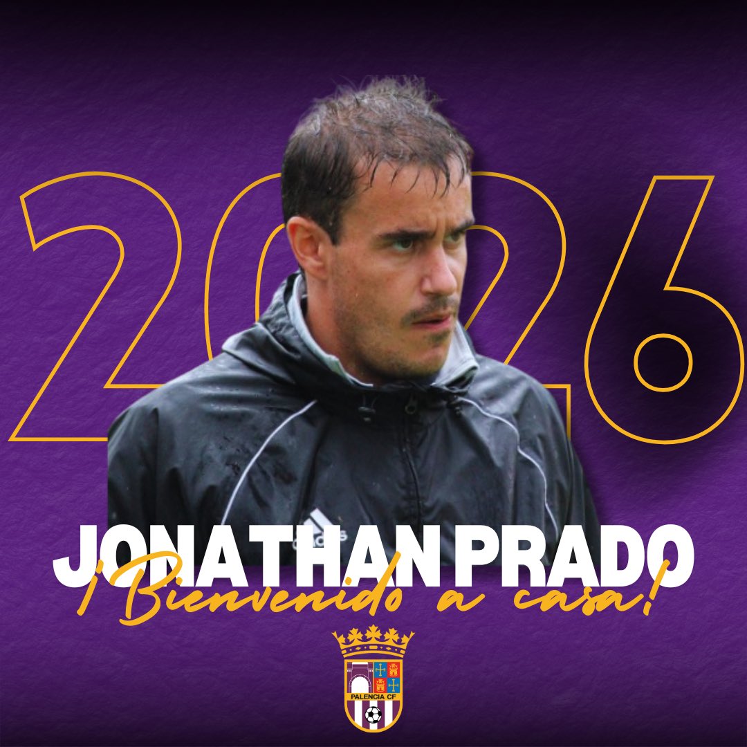 palencia_cf's tweet photo. ¡Bienvenido, 𝐉𝐨𝐧𝐚𝐭𝐡𝐚𝐧 𝐏𝐫𝐚𝐝𝐨 𝐌𝐞𝐫𝐢𝐧𝐨! 💜🤍

El palentino se convierte en el nuevo entrenador del Palencia CF. 

https://t.co/8XfbmtHhk4

¡𝐕𝐚𝐦𝐨𝐬 𝐦𝐢 𝐏𝐚𝐥𝐞𝐧𝐜𝐢𝐚, 𝐕𝐚𝐦𝐨𝐬 𝐂𝐚𝐦𝐩𝐞𝐨́𝐧! 

#PalenciaCF https://t.co/gPGiLbhqC6