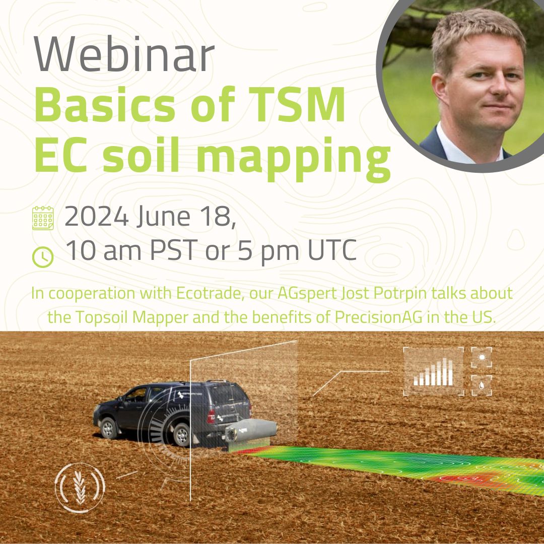 geoprospectors's tweet photo. Dive deep into the basics of #TSM EC soil mapping with our AGspert Jost Potrpin!

Are you ready to unlock your soils potential? Join us for the webinar that will revolutionize the way you understand soil!

📅 Date: 2024 June 18
🕒 Time: 10 am PST
📍 Where: Online (ask for Link) https://t.co/veXpQr1VyQ