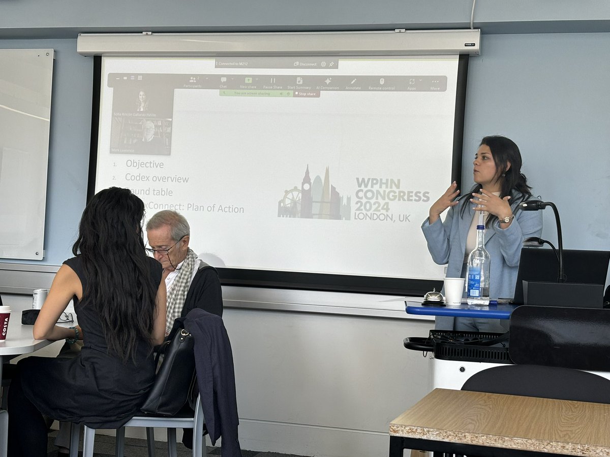 <a href="/sofrgp/">sofia rincon gallard</a> introducing workshop: Codex Connect: mobilizing public health over commercial interest in <a href="/Wphncongress/">WPHN CONGRESS 2024</a>