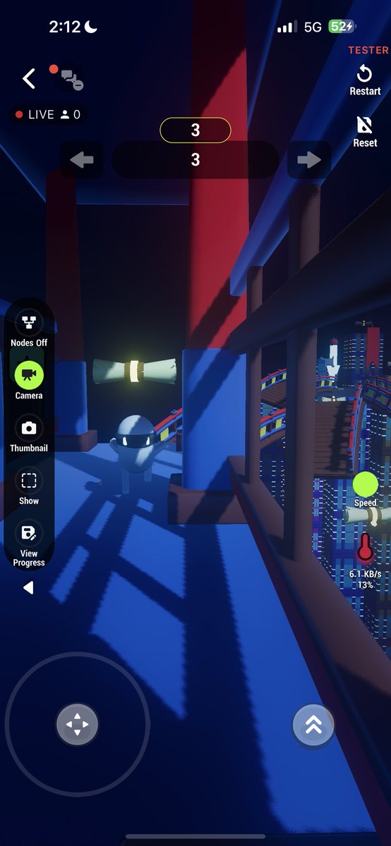 Screen Shots from a Ninja Obby Im working on #gamedev #obby