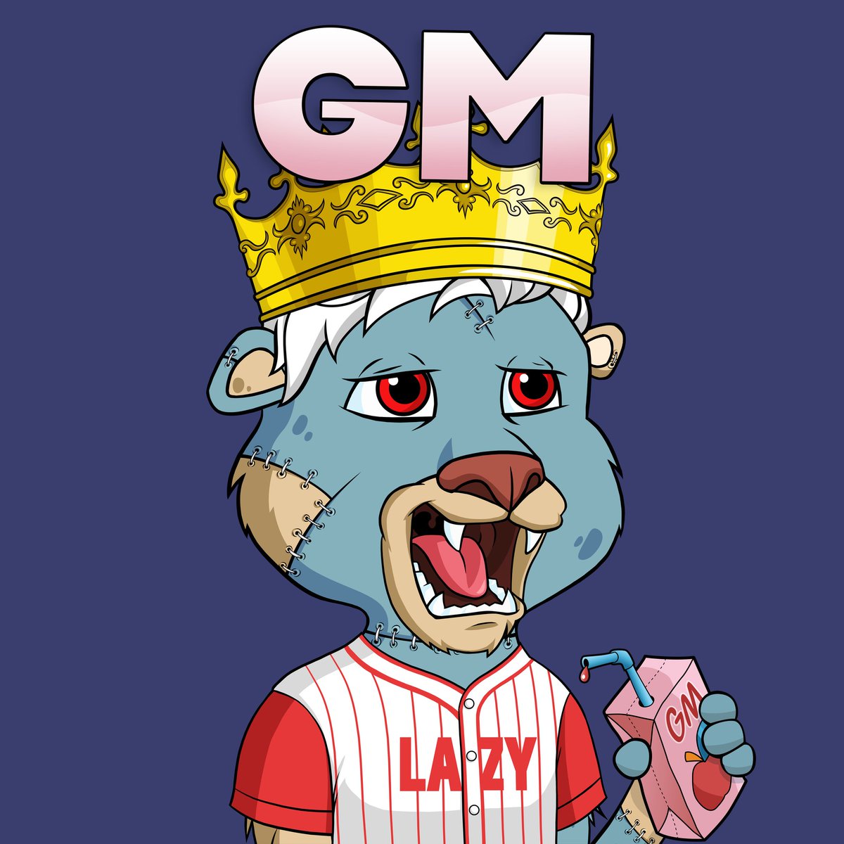 GM <a href="/LazyLionsNFT/">Lazy Lions 👑</a> 🦁
A big week ahead. Make sure to hydrate appropriately 🧃

<a href="/lazysportsclub/">Lazy Sports LLC</a> + <a href="/Moonshot_BSBL/">Moonshot Baseball</a> = #winning 💪⚾