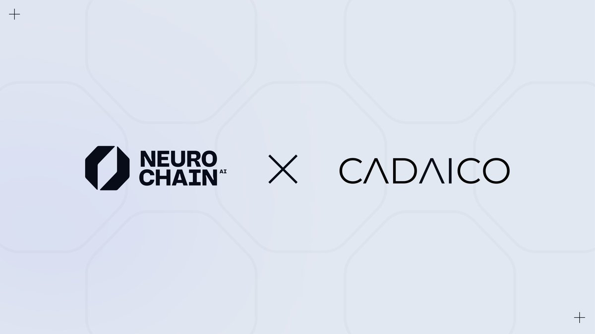 Excited to share our partnership with <a href="/Cadaico/">CADAICO</a>🤝

<a href="/Cadaico/">CADAICO</a> will be using NeurochainAI's decentralized GPU network to train their AI models🔥 

They are using AI and Blockchain to deliver an unmatched platform for CAD complementary software development.

Learn all about it in our