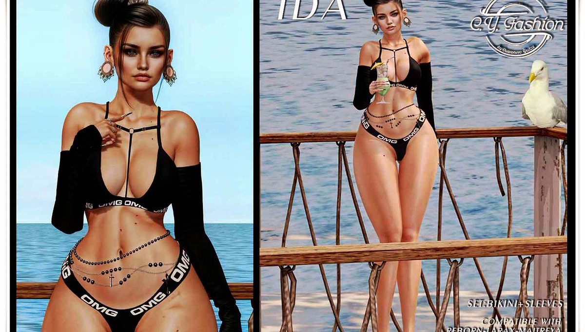 MediaSL1's tweet photo. BIKINI IDA – NEW

EXCLUSIVE FOR EVENT* SWANK*

SET:BIKINI+SLEEVES

OPEN EVENT 07/06/2024

WEBSITETELEPORT

C.Y #bestsecondlife #CY3Fashion #NewSL #Secondlife #secondlifefashion #SL #slblogging
https://t.co/W9pxVDhXWf https://t.co/00YJV1L36Y