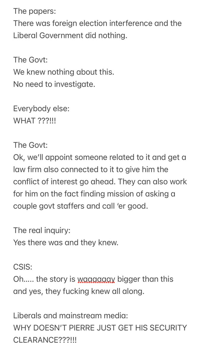 irolands1's tweet image. #cdnpoli
#ForeignElectionInterference 
#smh