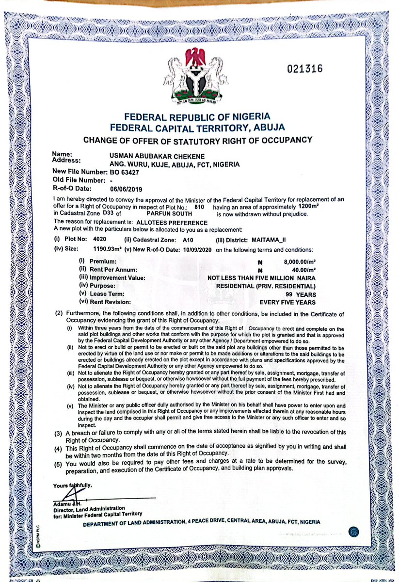 SuperRashX's tweet image. DREAM HOME ALERT!

Are you looking for the perfect spot to build your dream home?

We've got a stunning residential plot of land for sale in Maitama!

- Size &amp;amp; Build-up Area: 1200m2
- plot No: 4020
- Location: A10 Maitama II
- Price: 38M

 #ResidentialPlot 
#LandForSale