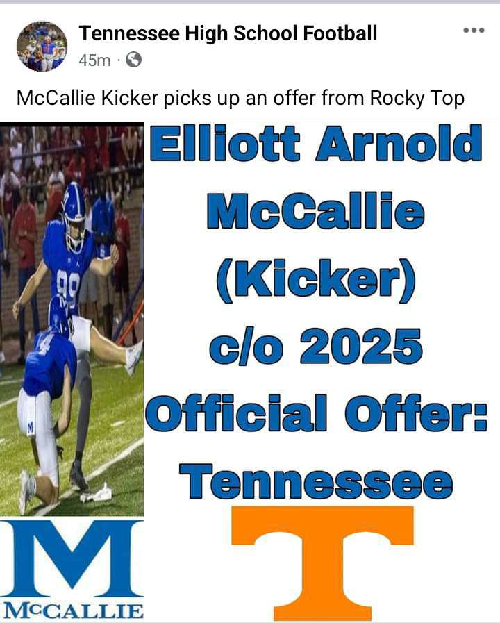 TennesseeHSFB's tweet photo. https://t.co/UUisZK1WiR