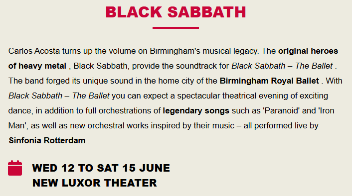 NjnaGrimsdottir's tweet photo. I'm not sure how I feel about this. Fun? Horror? Hype?
#BlackSabbethBallet #LuxorTheater #Amsterdam
(Second pic is translated version) https://t.co/BOjosIyf4D