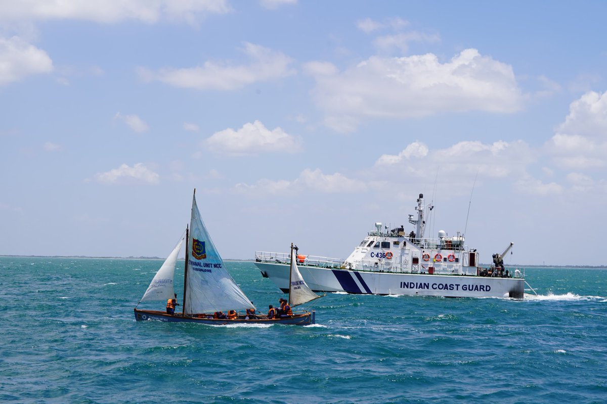 NCCDte_TNPAN's tweet photo. @Def_PRO_Chennai @HQ_DG_NCC @indiannavy @IndiannavyMedia @PIB_India + On 10 Jun 24 (Monday), the NCC Ocean Expedition team was flagged off from Parangipettai by Mr Sondarapandian, Dean , Faculty of Marine sciences , Annamalai University. The team reached Poompuhar ,one of the oldest city in the world belonging to Sangam Era and capital of Cholas https://t.co/3RbHcuz3Gn