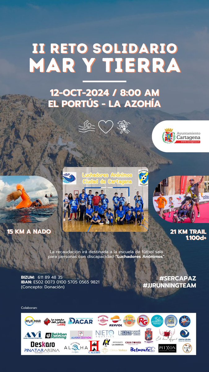 JRunningteam's tweet photo. Bueno, llegó el momento. Hoy hemos dado a luz y nos ha salido este pedazo de cartel. Este es nuestro reto. Esto es algo que va creciendo y en su segundo año se ha convertido en algo inmenso. Los kilómetros que https://t.co/qDvNsnoMTa