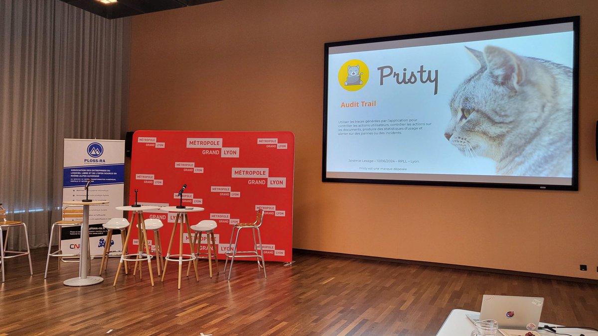 📍Nous sommes aux #RPLL2024 à Lyon !  

On vous attend sur le stand B9 👀

#LogicielLibre #Floss
