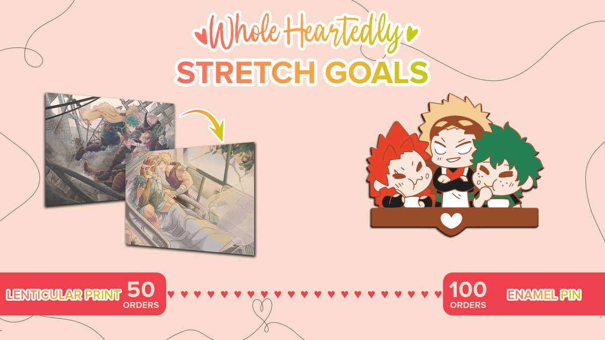 ❤️🧡💚 STRETCH GOAL UNLOCKED

Thank you so much for the support! Our last stretch goal is an enamel pin, designed by <a href="/berryheroic/">HERO ✩</a>!

There is still time to secure these amazing stretch goals with eligible bundles! 👀