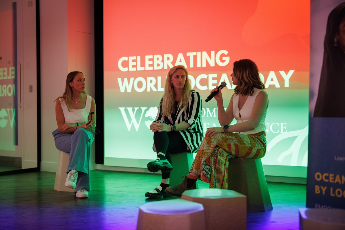 arianwenherbert's tweet photo. Celebrating #WorldOceanDay in a room full of female ocean scientists, communicators, educators, activists, entrepreneurs, storytellers and creatives with @WomeninOceanSci. My heart is so full. https://t.co/tRIdmdOozq