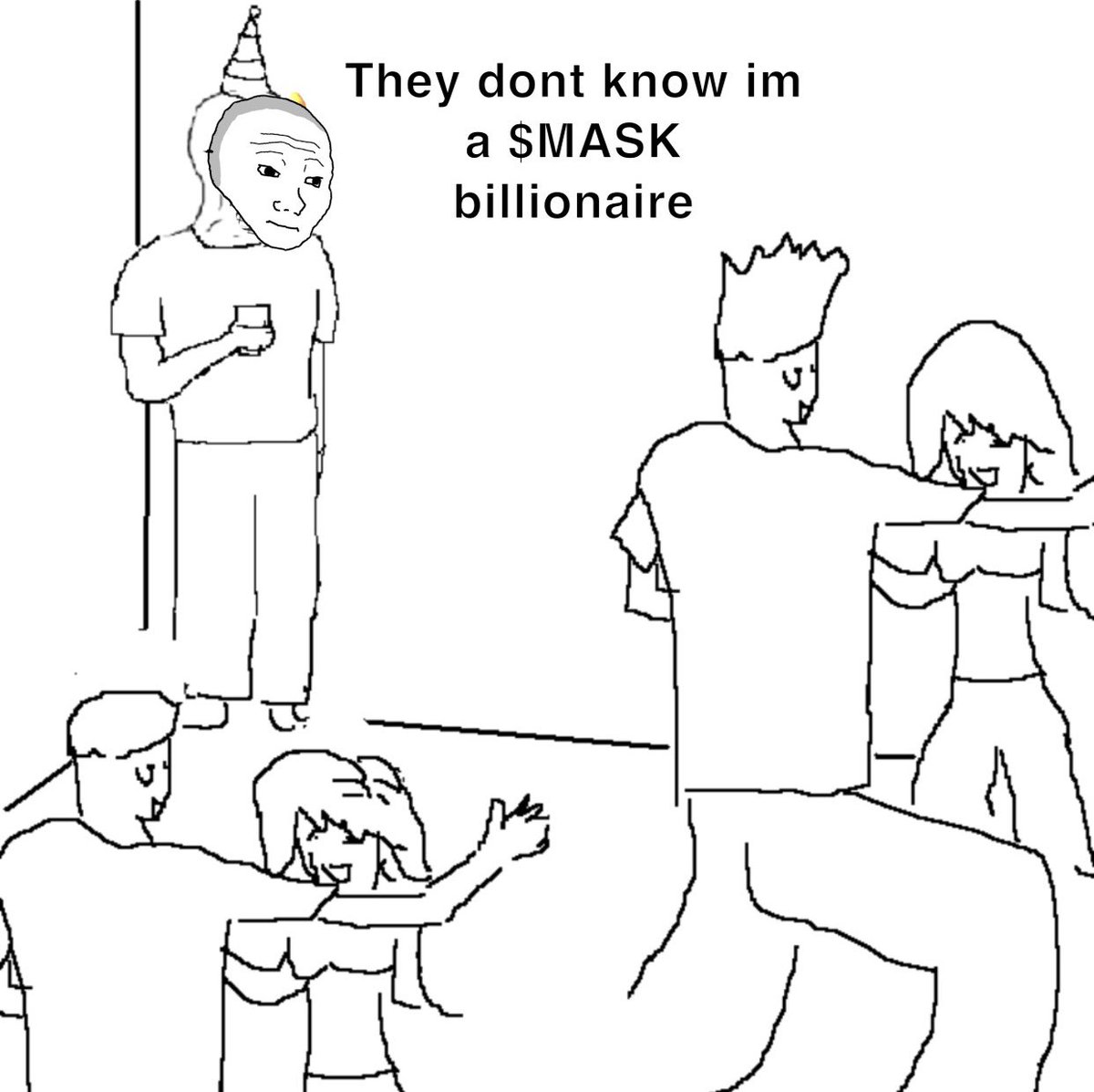 crypto_pisano's tweet image. Only if they knew … $MASK @mask