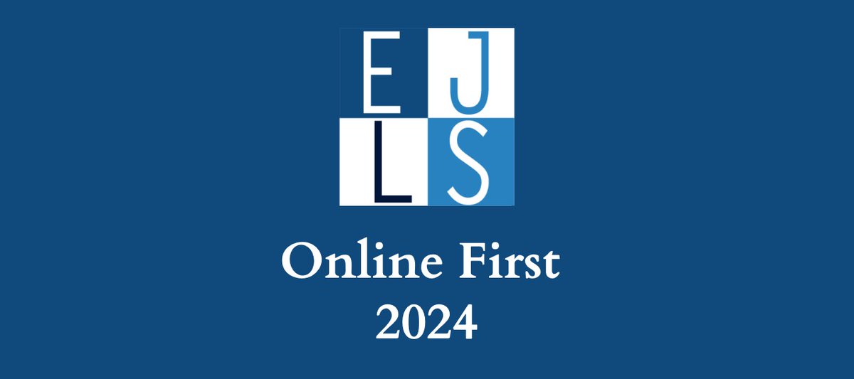 European Journal of Legal Studies tweet media