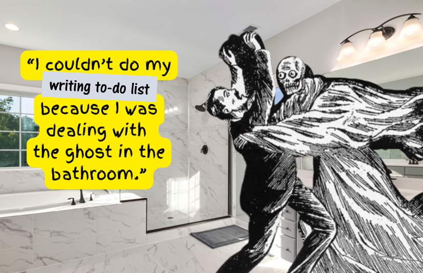 If you want to be held accountable to your writing/editing goals but can't find anyone, we have a solution: Writers' Accountability Session #1. TONIGHT (online - first session is FREE!) from 6:30pm to 8pm.  More info: meetup.com/londonwritersc… #writingcommunity #ghosts #noexcuses