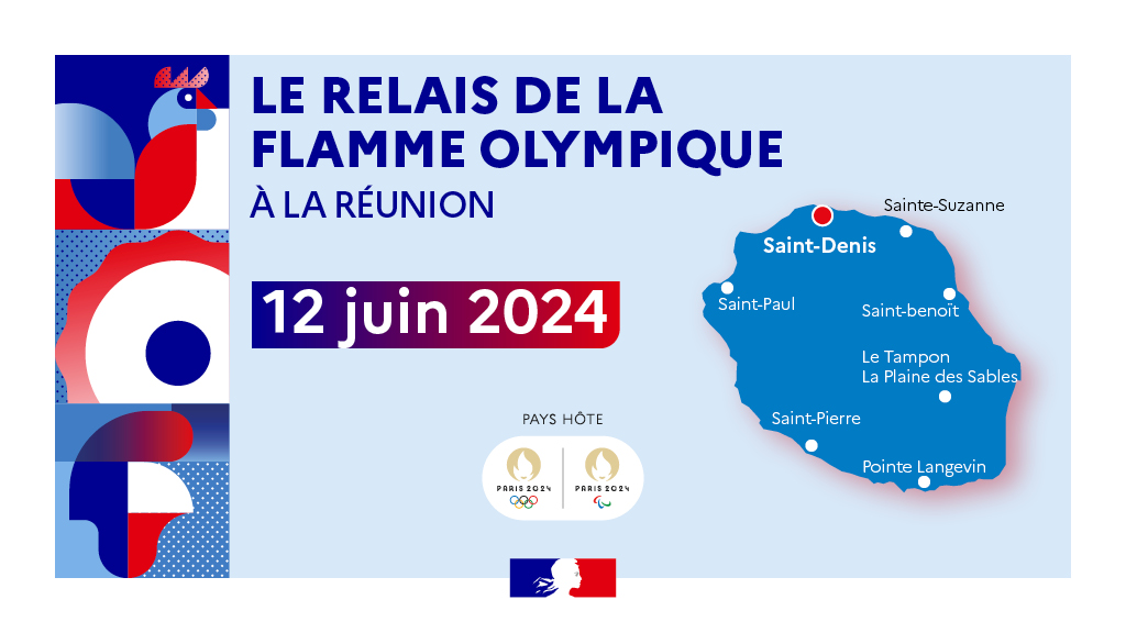 Préfet de La Réunion (@prefet974) on Twitter photo #àlintérieurDesJeux | #LaRéunion accueillera le #RelaisdeLaFlamme le 12 juin 2024 !
Parcours de la flamme, programme des festivités, consignes de sécurité, retrouvez toutes les informations utiles : tinyurl.com/4ku5rvjm
<a href="/Paris2024/">Paris 2024</a>
#EquipeDesFrançais
#JO2024 #àlintérieurDesJeux | #LaRéunion accueillera le #RelaisdeLaFlamme le 12 juin 2024 !
Parcours de la flamme, programme des festivités, consignes de sécurité, retrouvez toutes les informations utiles : tinyurl.com/4ku5rvjm
<a href="/Paris2024/">Paris 2024</a>
#EquipeDesFrançais
#JO2024