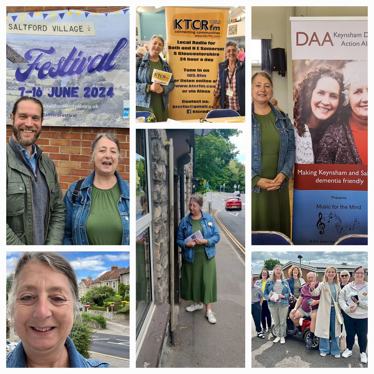 Dine Romero (@dineromero4nesh) on Twitter photo A busy weekend!
Saltford Village Festival; James M Levelle adventurer and filmmaker, Sherine from KTCRfm, Merrial and Mike from KDAA and Saltford Morning WI.
Onto canvassing across Keynsham.
Sunday supporting Wera Hobhouse back in Bath.
<a href="/CllrDineRomero/">Dine Romero</a>
<a href="/jamesmlevelle/">James M Levelle</a> A busy weekend!
Saltford Village Festival; James M Levelle adventurer and filmmaker, Sherine from KTCRfm, Merrial and Mike from KDAA and Saltford Morning WI.
Onto canvassing across Keynsham.
Sunday supporting Wera Hobhouse back in Bath.
<a href="/CllrDineRomero/">Dine Romero</a>
<a href="/jamesmlevelle/">James M Levelle</a>