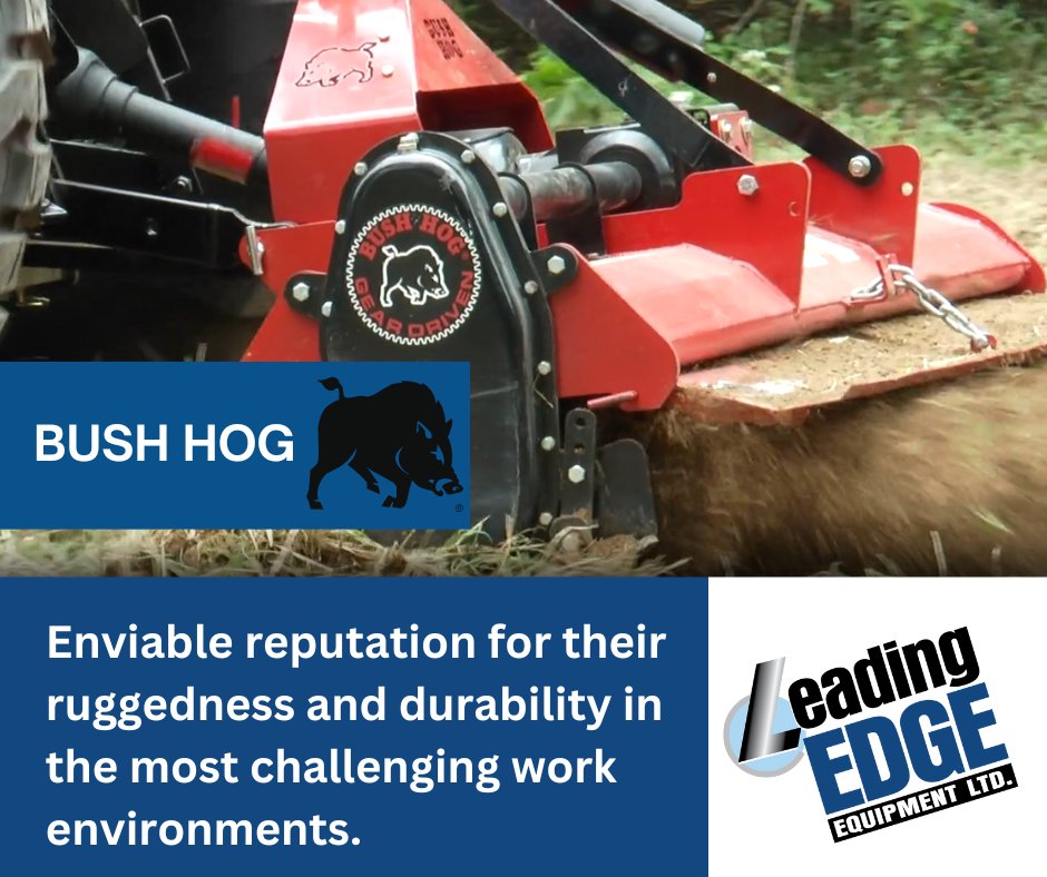Looking for top-tier equipment? 🚜 Make sure it says Bush Hog for unmatched quality and performance.
bit.ly/3T7adv1