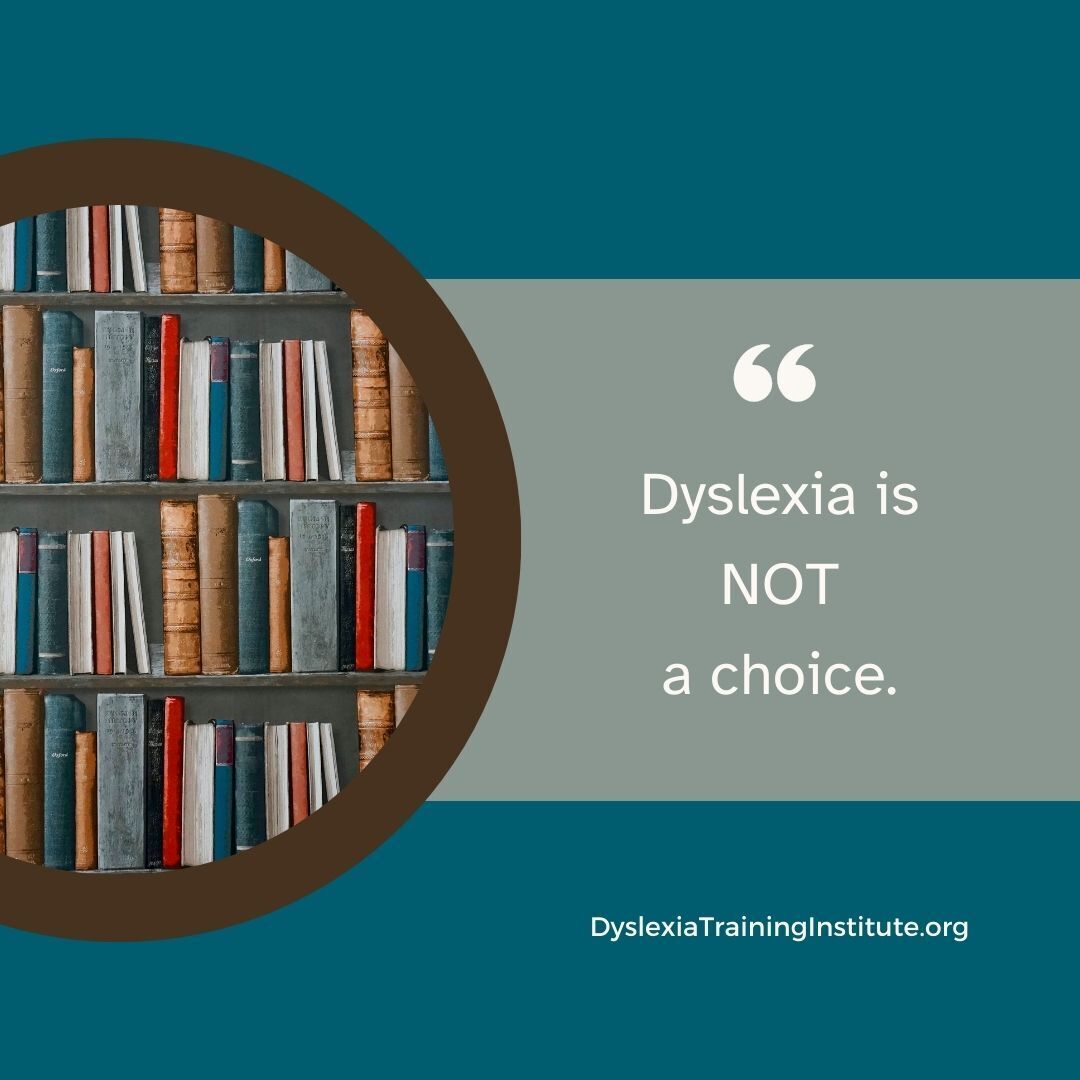 DyslexiaTrainer's tweet photo. People don't choose to have dyslexia. They don't choose to struggle with reading. It's NOT a choice. #dyslexia https://t.co/GUnoWzUptG