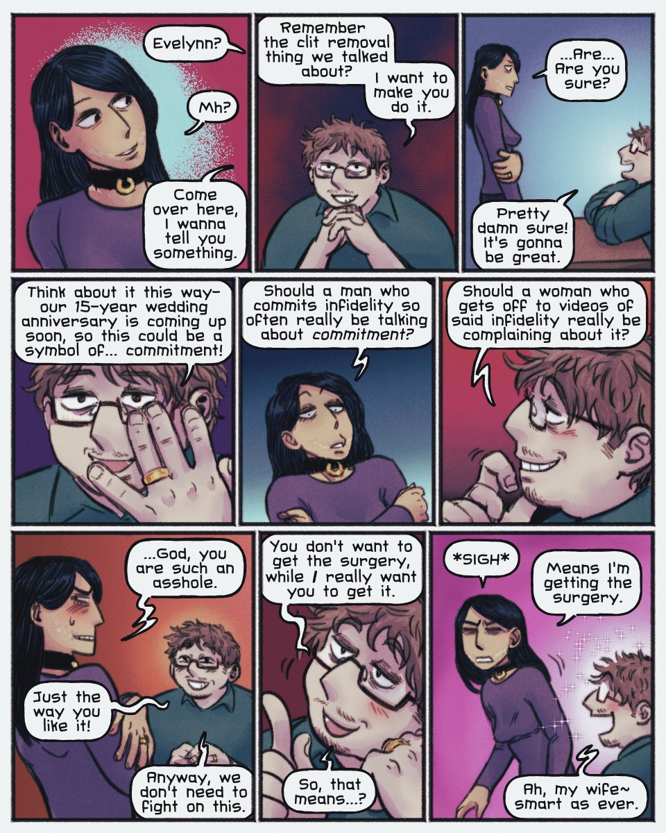null_backdoorho's tweet photo. [CyLynn]
Bringing back these comics from last year for the newcomers who don't know about Lynn's surgery 👀💦 https://t.co/oTHHKtxopU
