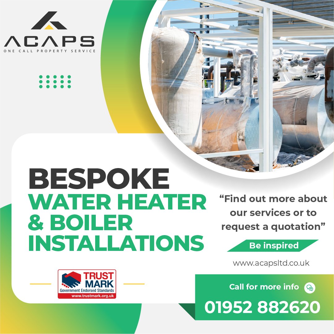mawebdesign_uk's tweet photo. With new technologies and industry standards comes challenges when renewing or replacing water heaters and boilers. That is where we can help with our experience and skilled team, contact us via https://t.co/rWAfy2znhl
#HVAC #ACAPS https://t.co/kaRIGiajYl