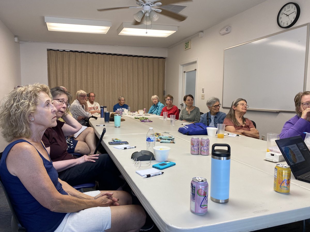 We recently had a Transportation 101 class teaching seniors about the different modes of transportation available in Lafayette🚌🚋🚗.Next up, "Optimizing Your Social Security Benefits" on June 18. Register now: bit.ly/SocialSecurity…