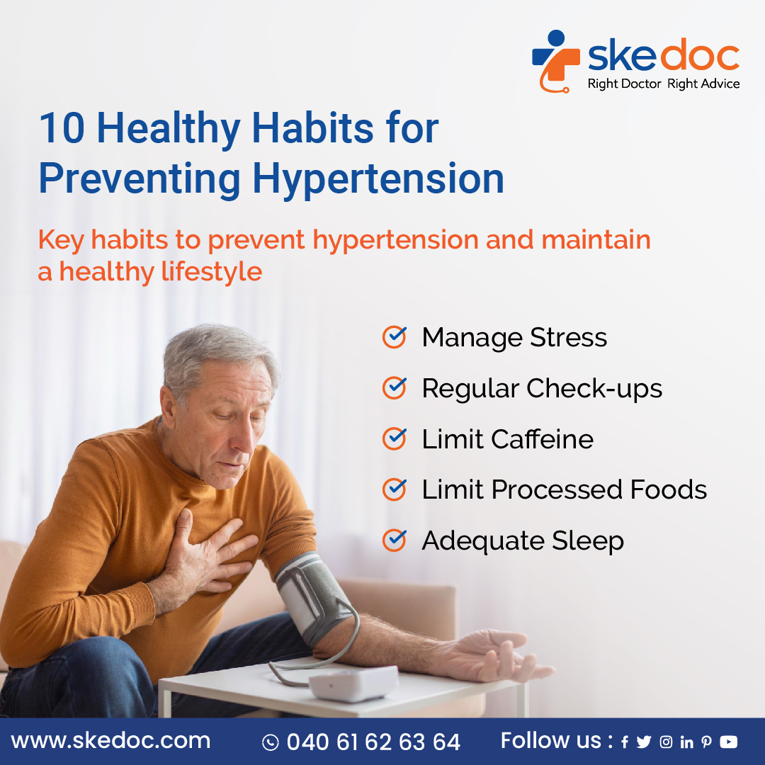 Skedochealth's tweet photo. Prevent hypertension and maintain a healthy lifestyle with these 10 key habits. Consult now for personalized advice.
Consult Now: https://t.co/3BcdrvKOhg
#HealthyHabits #HypertensionPrevention #HeartHealth #WellnessGoals #Skedoc #RightDoctor #RightAdvice https://t.co/Ku8iTf9X7j