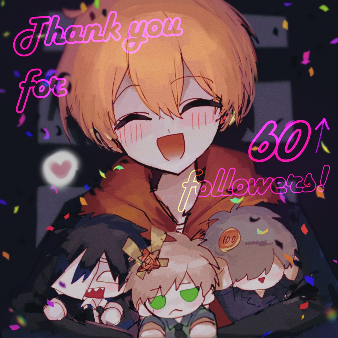 secret_CPUs's tweet photo. ㊗60人↑フォロワー達成‼️🎊🎊🎊
いつも応援やコメントありがとうございます💛
これからも秘密結社CPU.をよろしくお願いします！！👁‍🗨🚸 https://t.co/zOCvhDEJFT