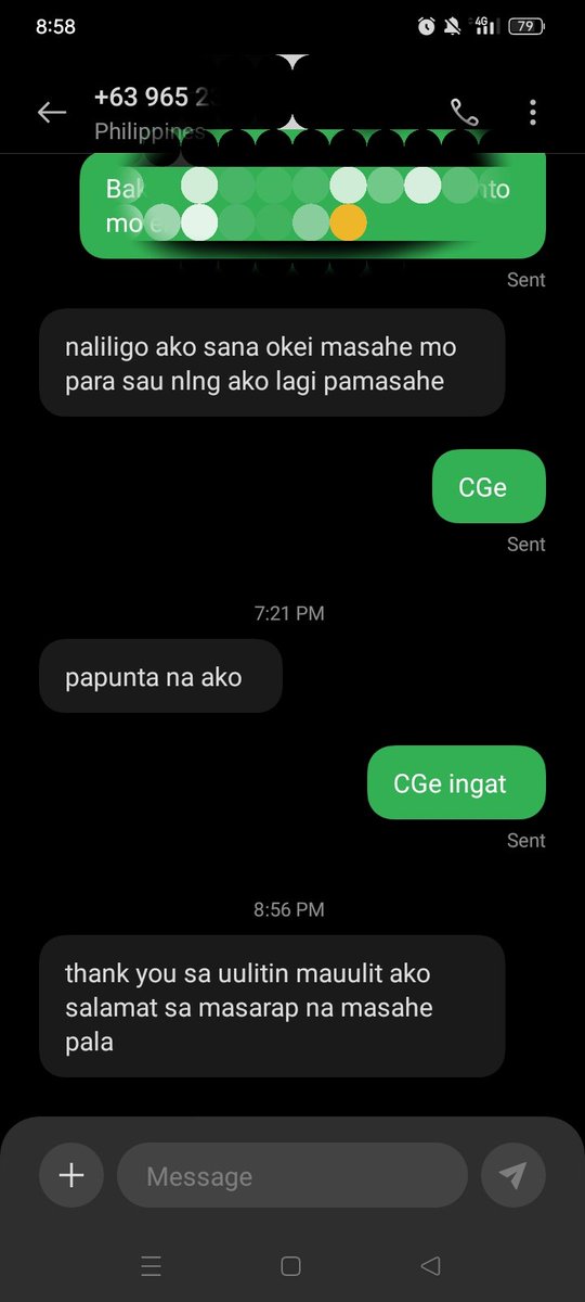 jay_em4545's tweet photo. Client done
Dumadami na mga magiging regular client ko.
Patunay lng na legit sulit masahe ko.
Dm mga boss sigurado ako hindi kayo magsisi sa bayad at orAs Nyo sakin.😘
#thankyousir
#satisfiedclient
#moreClient https://t.co/P7AI8fevdl