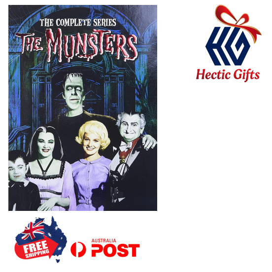 HecticGifts's tweet photo. NEW - The Munsters: Complete TV Series R4 DVD (inc 2 x Feature Length Movies)
https://t.co/XWjBWzdGCi
#New #HecticGifts #Classic #TheMunsters #CompleteSeries #DVDBoxSet #TheMunstersRevenge #MunsterGoHome #Herman #Lily #Grandpa #Eddie #Marilyn #FreeShipping #AustraliaWide https://t.co/Tvl7Bk4Qe1