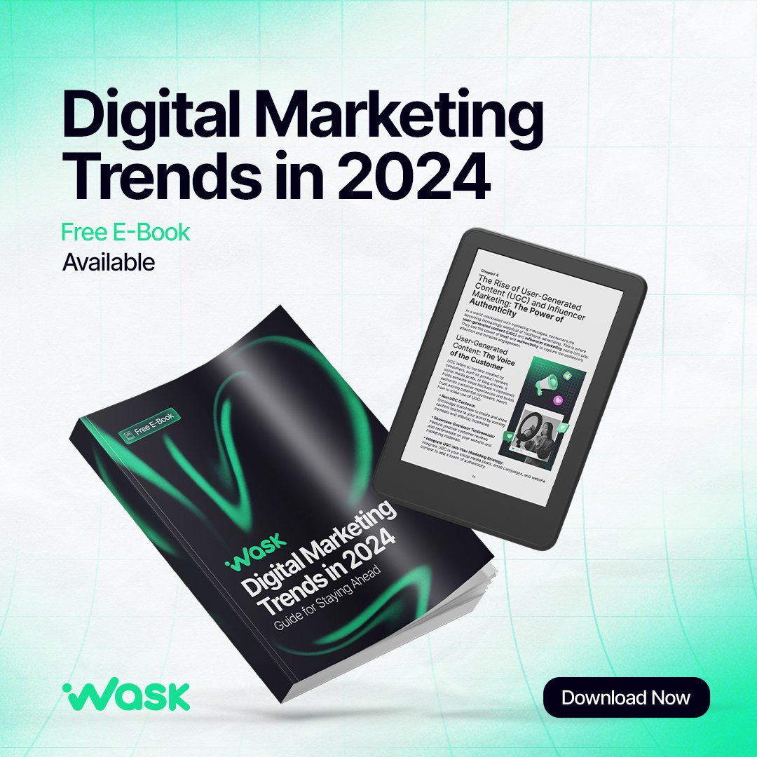 waskdigital's tweet photo. 📣Wondering what's hot in digital marketing for 2024?

🎉Our new ebook dives deep into the hottest trends that will dominate the digital landscape.

🚀AI, Metaverse, Hyper-Personalization... it's ALL in our FREE ebook! Download &amp; thrive in 2024!

https://t.co/hB0TBSG3gD https://t.co/kJvUyipZ9l