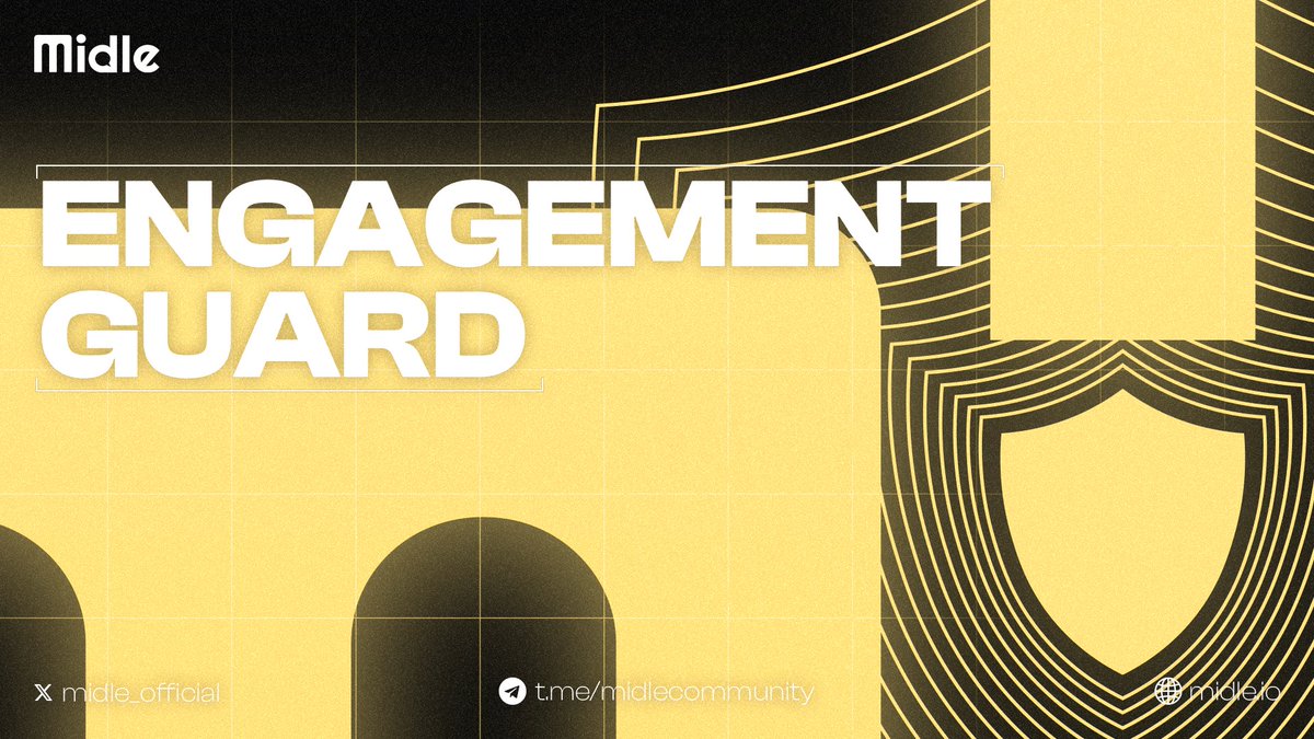 1/ NEW FEATURE: Engagement Guard 🔥

We have developed a great feature to protect the engagement of our partner projects! 

No more engagement losses! 👇