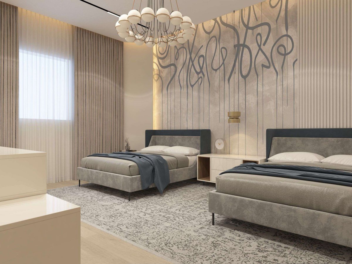 تبغى تصميم بيتك يتميز بالفخامة والرقي؟
تبغى تفرح أولادك وتسويلهم غرفة تكون مميزة❓️
ودك تسوي لهم تصميم يتناسب مع أحدث صيحات الموضة بس مو عارف وين تروح ولمن تروح🧐
خلاص الحل عندك📢
إحنا نقدر نساعدك بأحدث التصميمات.
وهذي غرفة أولاد من تصميمنا.❤️
تواصل معنا لمعرفة كافة التفاصيل."