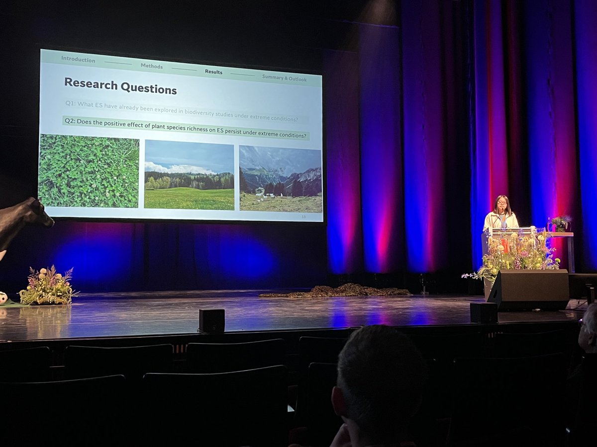 Nina Buchmann (@ninabuchmann1) on Twitter photo Great first ever talk at the EGF 2024 conference by Yi Wang of our group <a href="/usys_ethzh/">D-USYS@ETH</a> @ValentinEcology. Great first ever talk at the EGF 2024 conference by Yi Wang of our group <a href="/usys_ethzh/">D-USYS@ETH</a> @ValentinEcology.