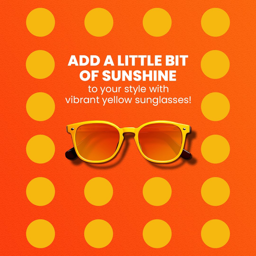 GangarTweets's tweet photo. Don't blend in; let your personality shine bright with Gangar Eyenation's yellow sunglasses collection. Get yours today!

#EkNazariyeKaKamaal #GangarEyeNation #EyeWear #EyeNation #EyeWearFashion #EyeWearStyle #EyeWearShop #EyeWearAccessories #TrendSetter #AtGangarEyenation https://t.co/JRl38lkzZ5
