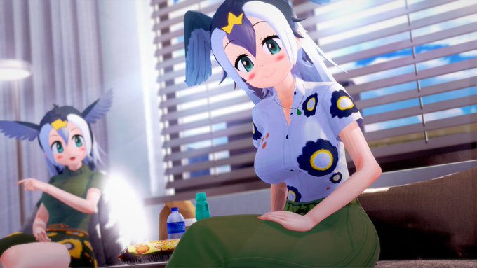 以前作ったフレンズの中で、今回のけもフレ3に追加された私服を着せたままアップデートしました。 追加したフレンズはウミウ、カワウ、 ビントロング、クロテン、ホンドテン、 ニホンアナグマ、バンドウイルカです。ダウンロードリンクは以下のツイートにあります。#けものフレンズ #コイカツ 