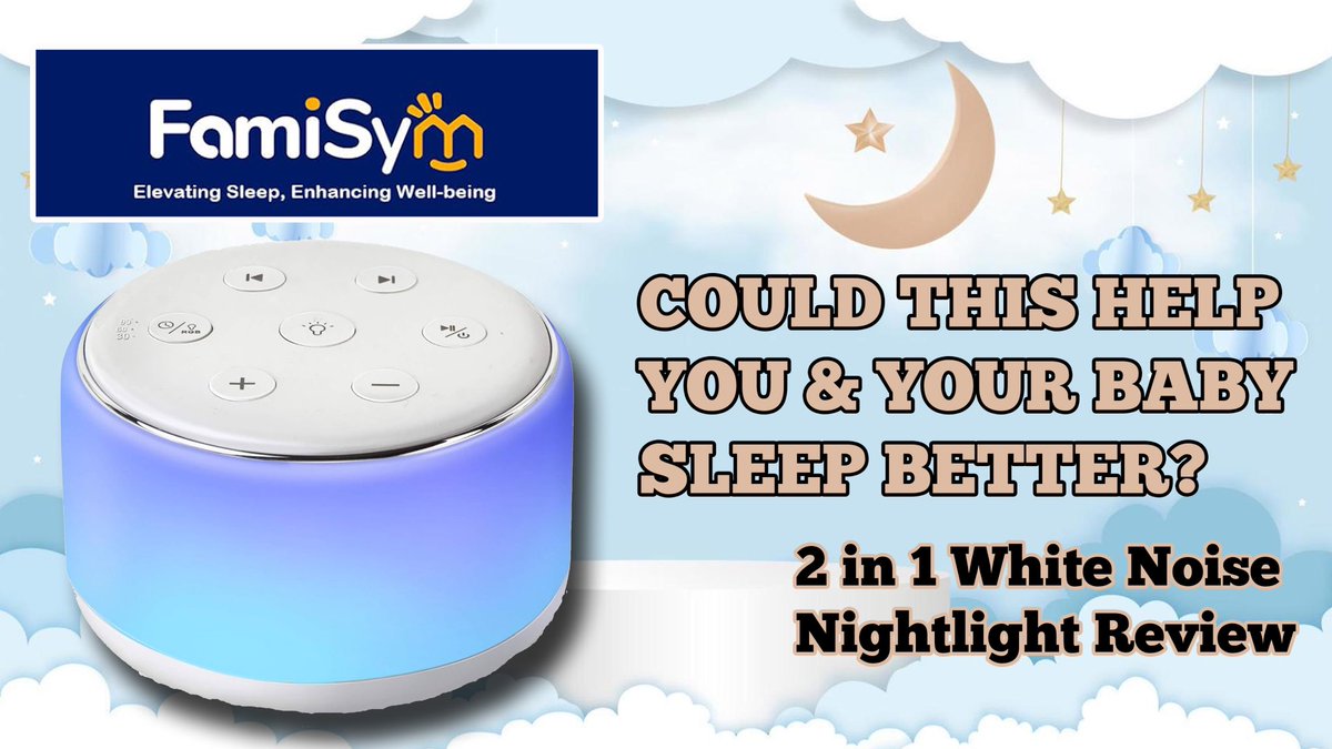 jimorear's tweet image. Improve Your Sleep With The Famisym Sound Machine - White Noise &amp;amp; Nightlight Combo! Review! youtu.be/--5sHpmuWWc

#whitenoise #famisym #sleepmachine #nightlight #whitenoisemachine #sleepaide #sleepaid #sleepbetter
