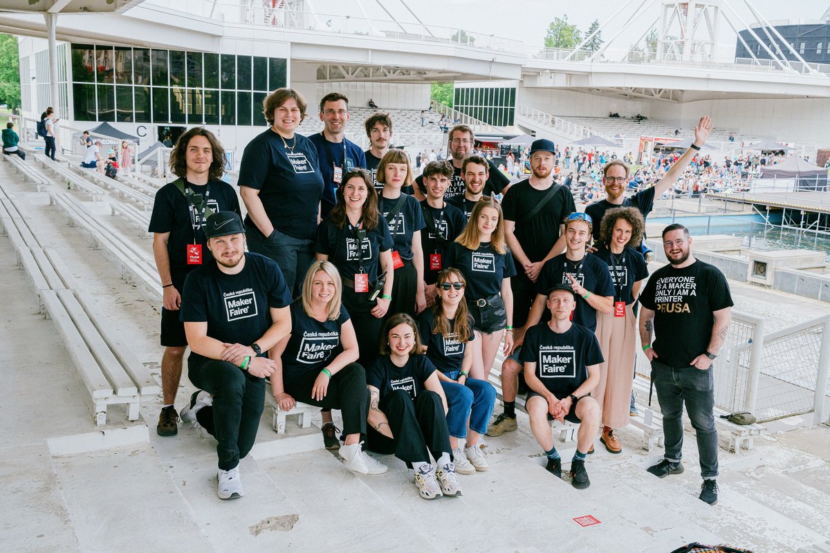 Rozšiřujeme tým, chcete se k nám přidat? 🤝

Na srpen chystáme dva běhy makertabor.cz a na další dva roky velký projekt zaměřený na vzdělávání a rozvoj kreativity.

Máme otevřené 3 pozice – více info na 👉makerfaire.cz/hledame-nove-t…